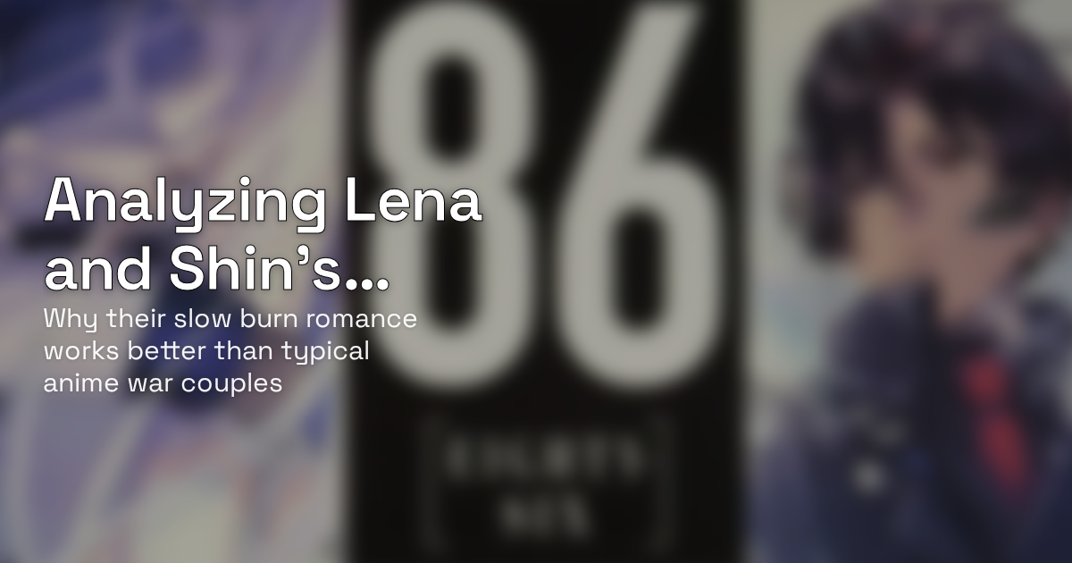 Analyzing Lena and Shin's Relationship in 86 Eighty-Six · Global Anime News