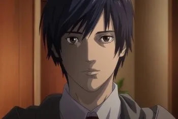 Hiro Shishigami staring blankly during his killing spree