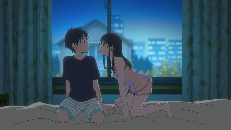 Eiji and Rin intense gaze