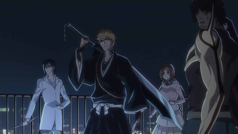 Ichigo with allies in Thousand-Year Blood War