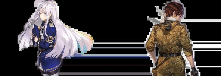 Official art of Lena and Shin