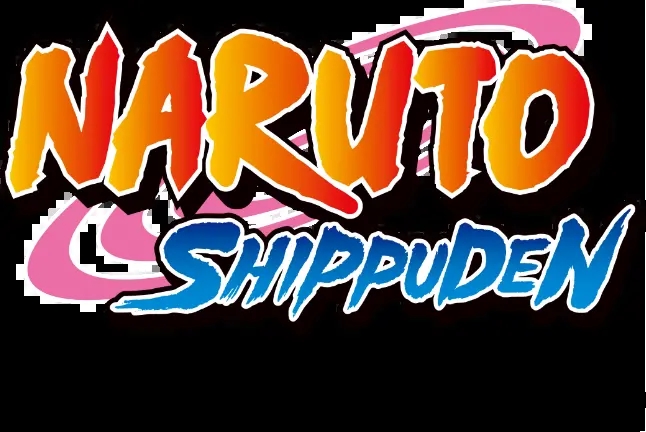 Naruto Shippuden official title logo