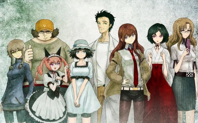 Group of Steins Gate characters